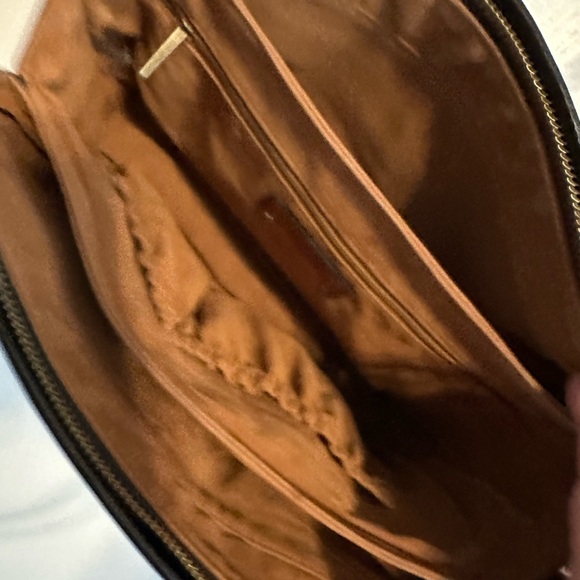 Patricia Nash Black and Red Tartan Plaid Shoulder Tote - Picture 6 of 14